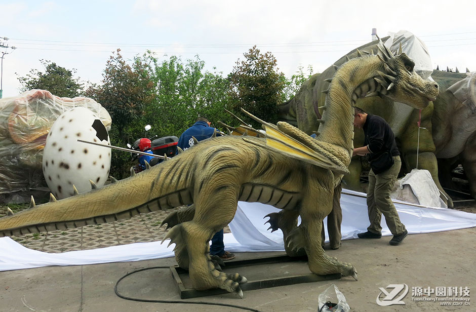 西方龍機模：展現(xiàn)神秘幻幽的主題展覽