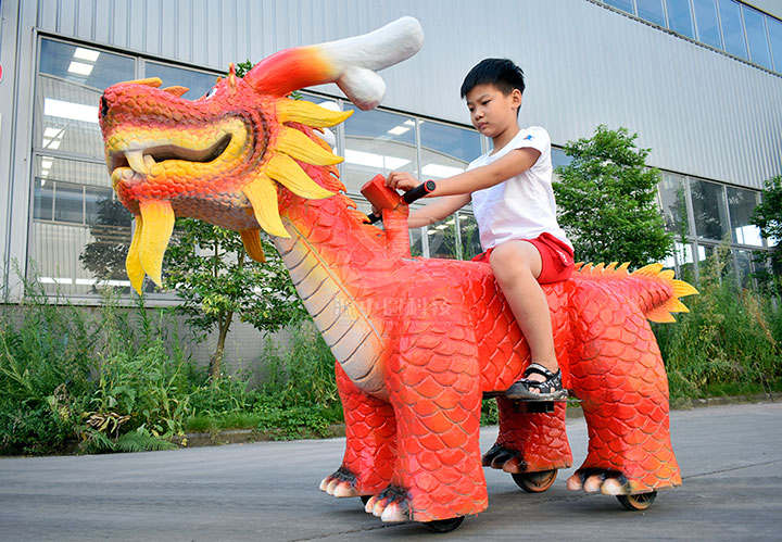 暢游樂園，恐龍車帶您開啟奇妙之旅