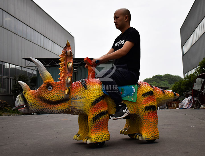 仿真恐龍游樂車